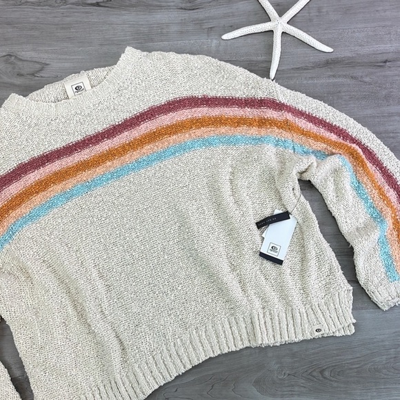 🔆RIP CURL🔆 70’s RETRO SUN SEEKER SWEATER - Picture 7 of 12